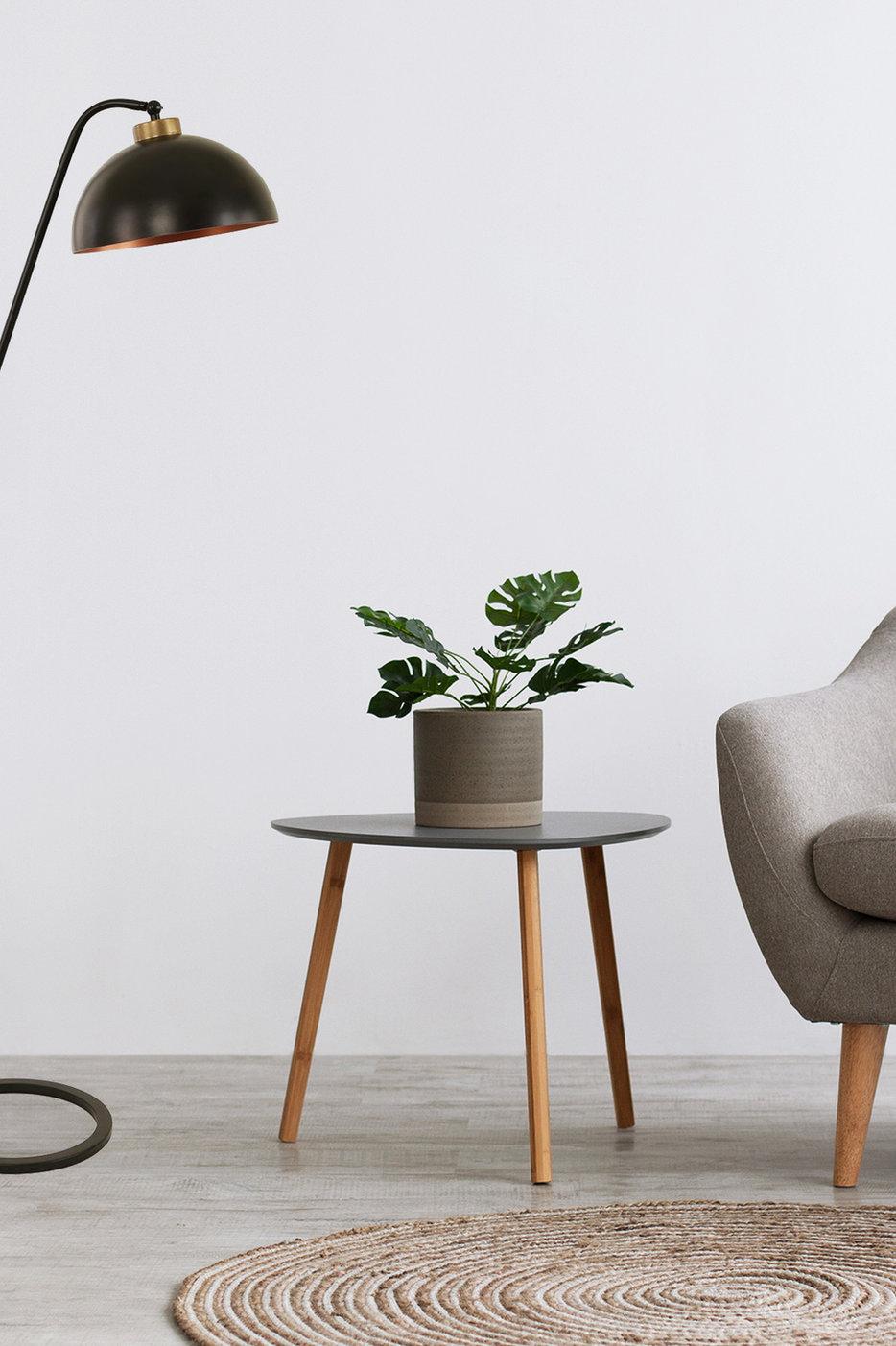 opviq Nocturne Glow: Modern Black Floor Lamp | Opviq