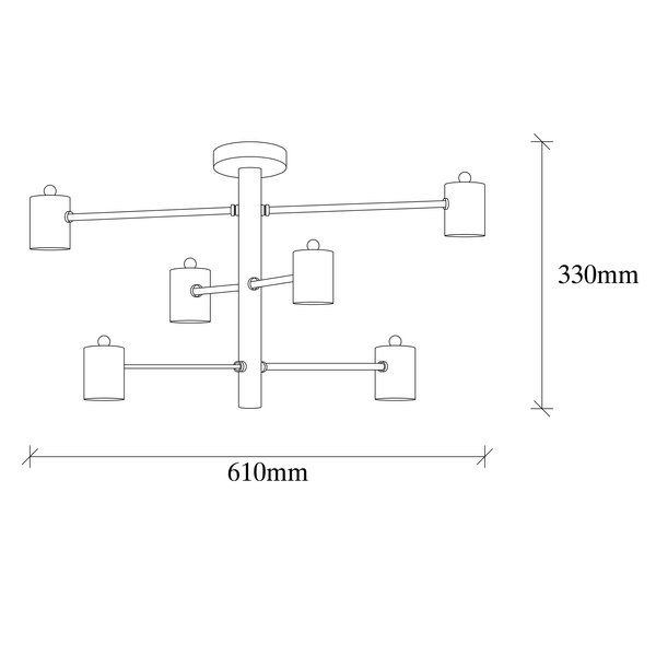 Opviq Nocturne Luxe Chandelier | Opviq