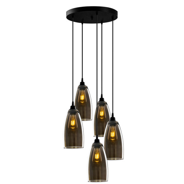 Opviq Nostalgic Fume Glow Chandelier 127cm | Opviq