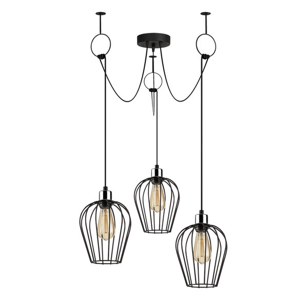 Opviq Nostalglo Black Elegance Chandelier | Opviq