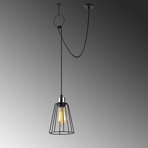 Opviq Nostalglo Black Luxe Chandelier | Opviq