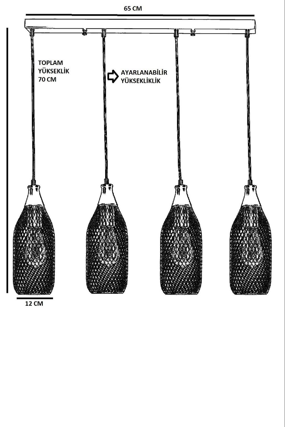 Opviq RadiantAura Antique Chandelier | Opviq