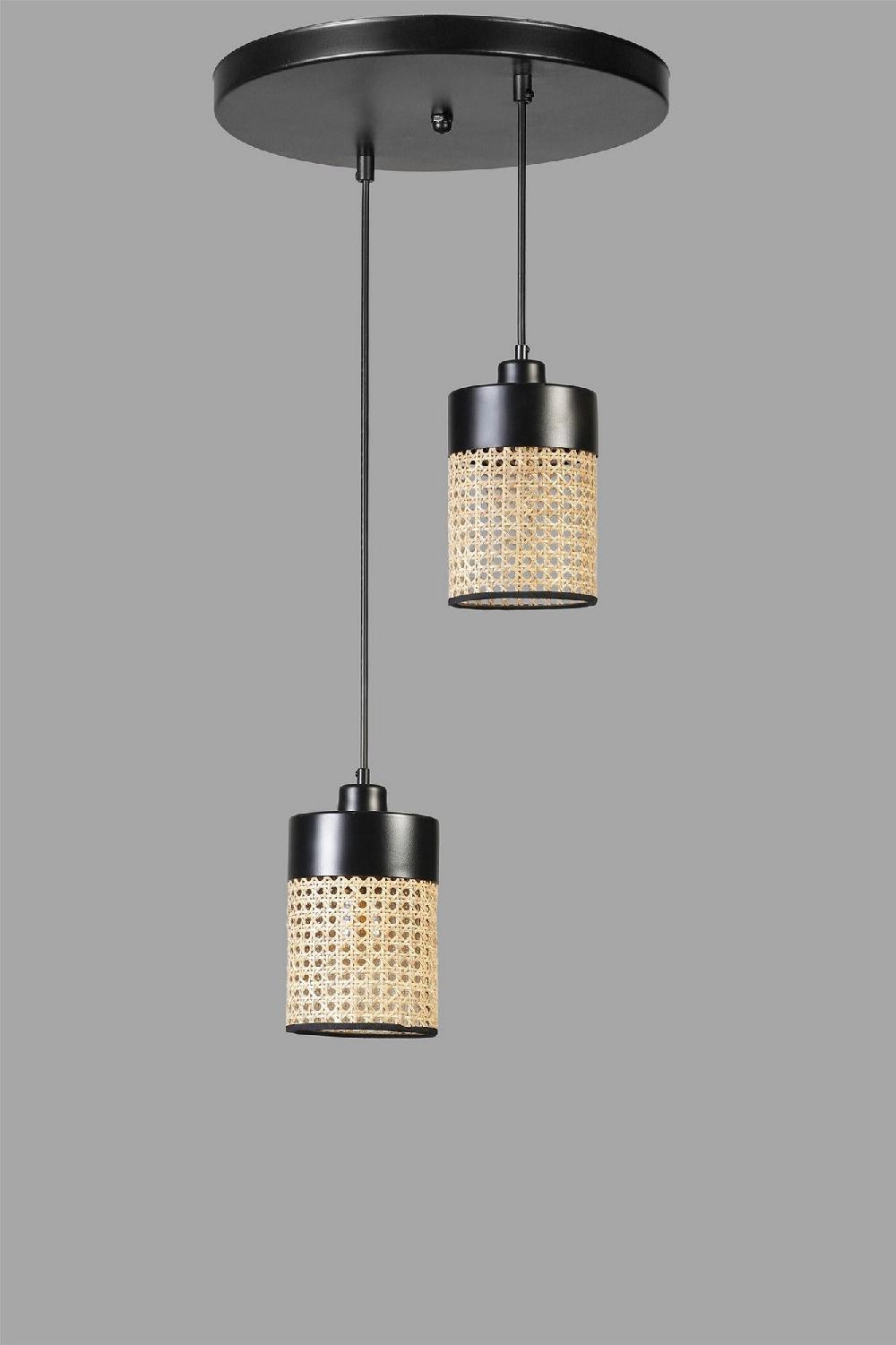 Opviq RattanGlow Elegance Chandelier | Opviq