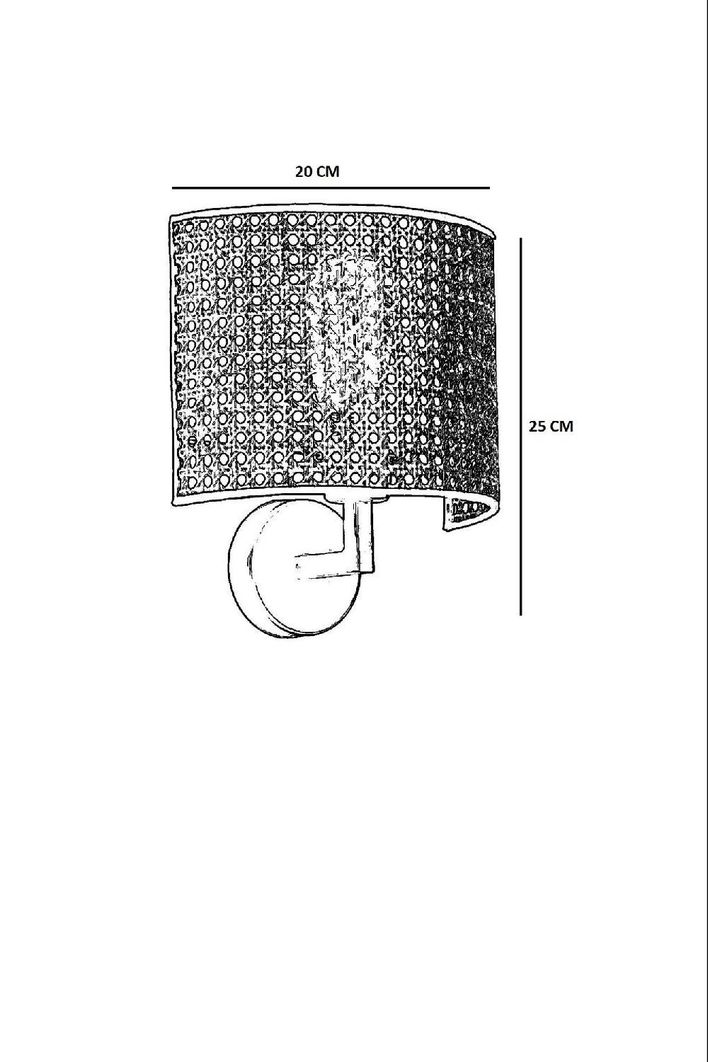Opviq RattanGlow Elevation Lamp | Opviq