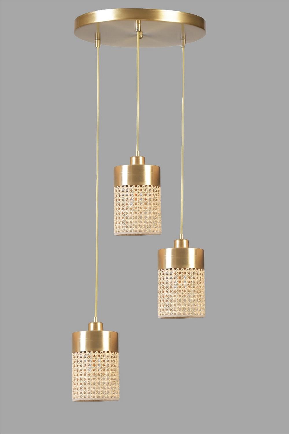 Opviq RattanGlow Luxe Chandelier | Opviq