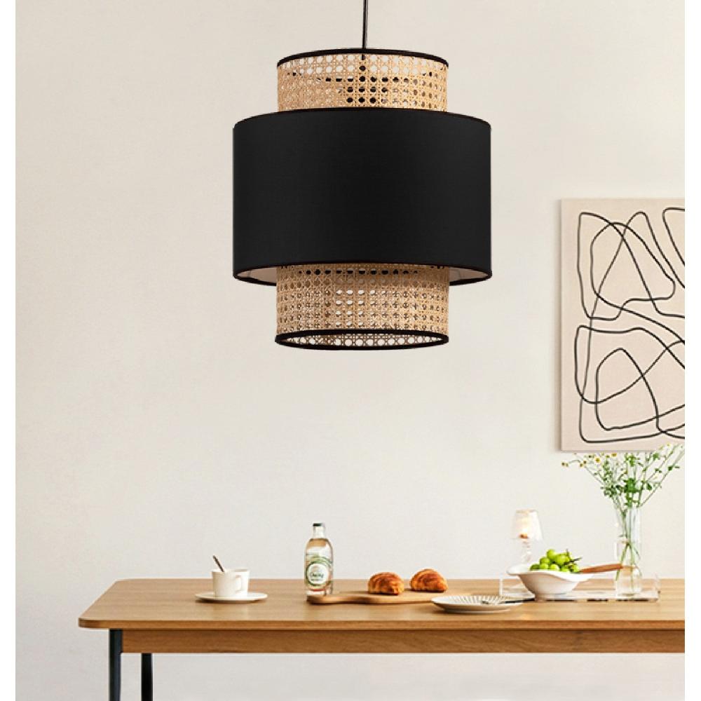 opviq RattanLux Halo: Chic Chandelier Bliss | Opviq