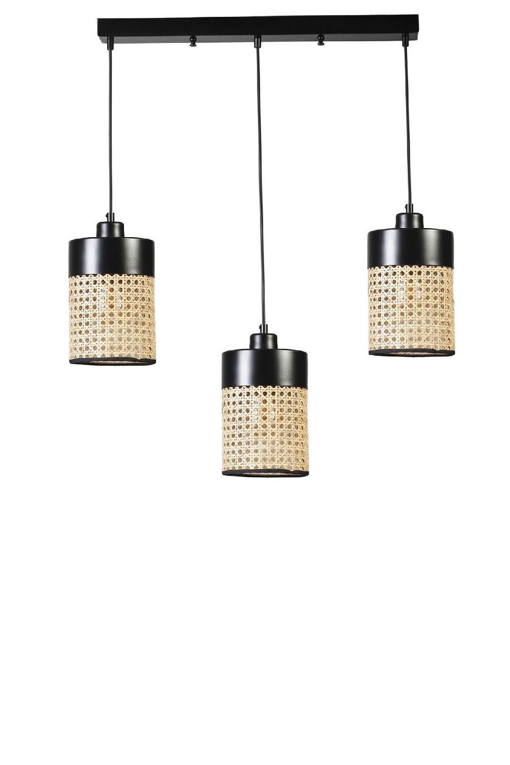 Opviq RattanLuxe GlowSphere Chandelier | Opviq