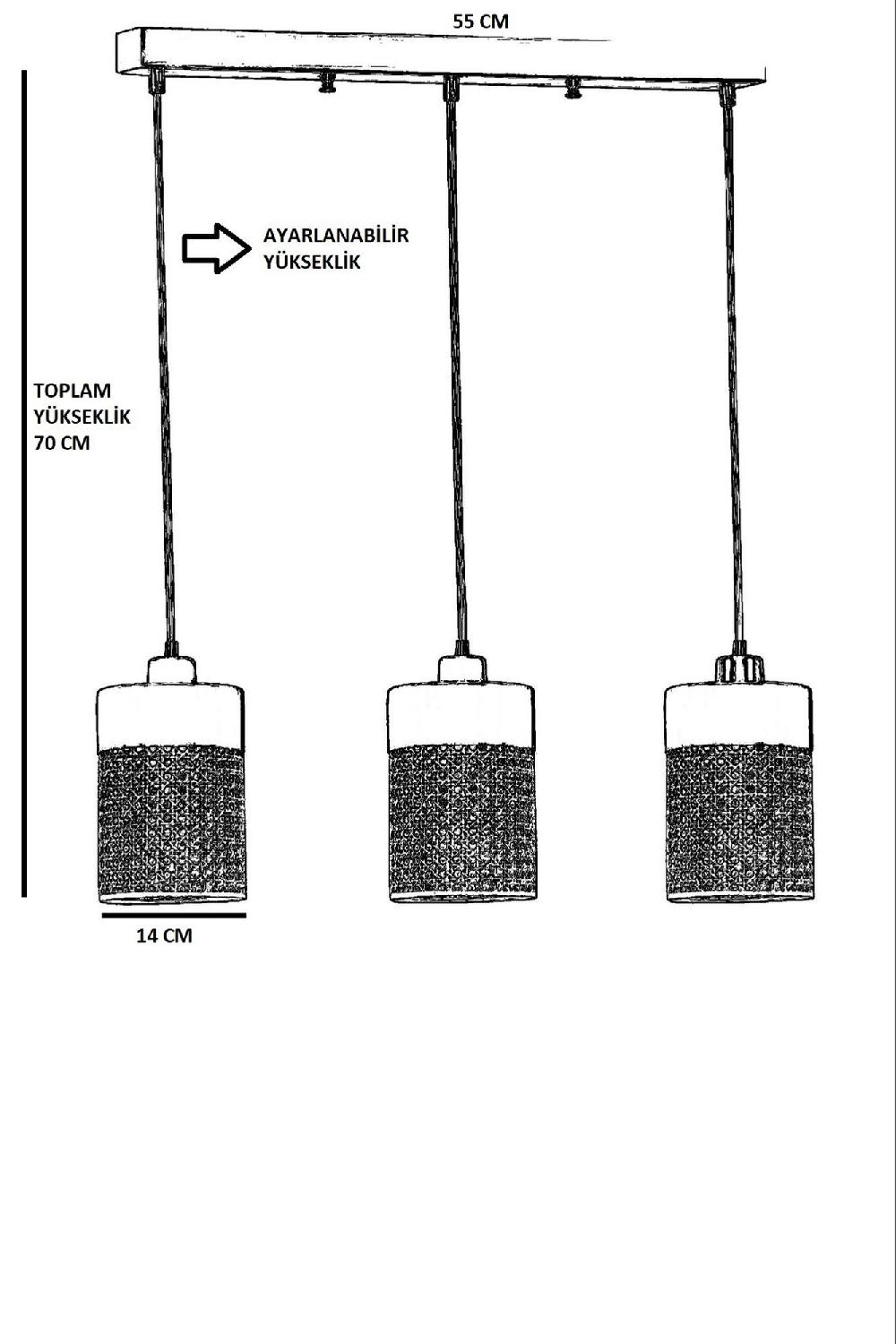 Opviq RattanLuxe GlowSphere Chandelier | Opviq
