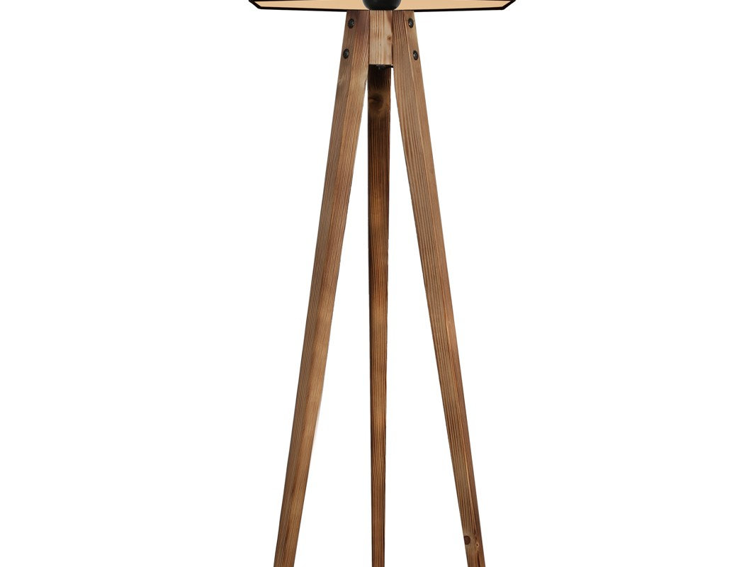 Opviq Rustic Glow: Mustard Haven Floor Lamp | Opviq