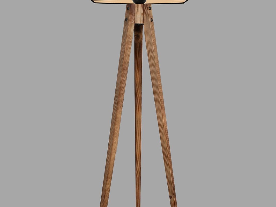 Opviq Rustic Glow: Mustard Haven Floor Lamp | Opviq