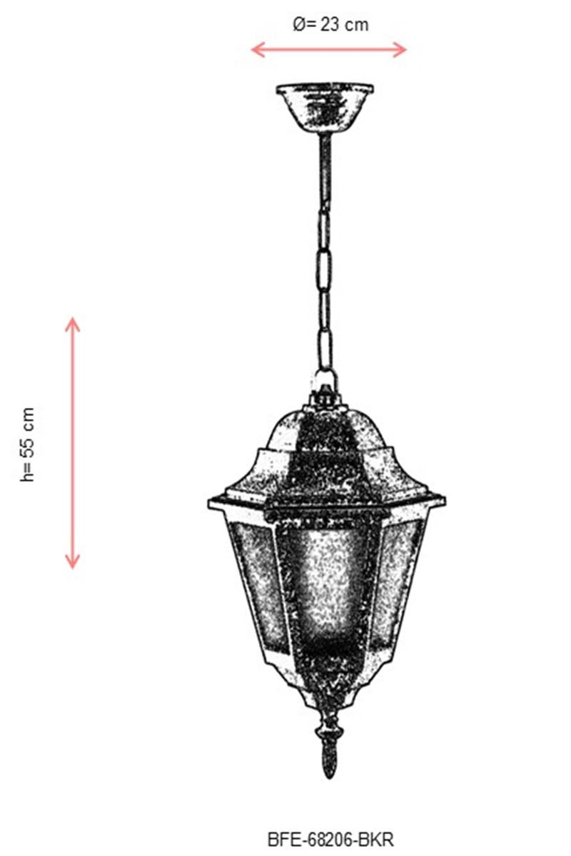 Opviq RusticaGlow Outdoor Chandelier | Opviq