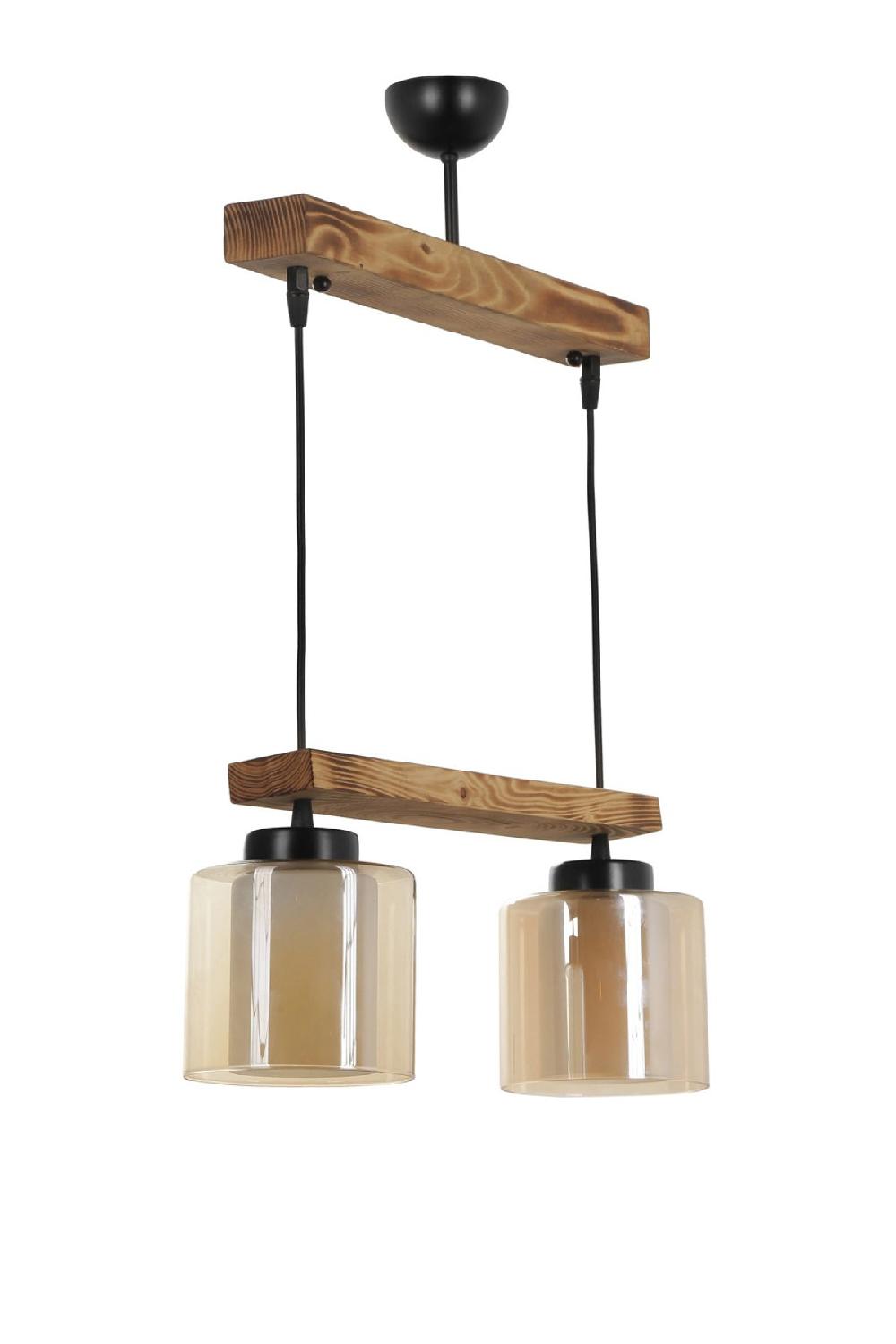 Opviq RusticGlow WoodChic Chandelier | Opviq