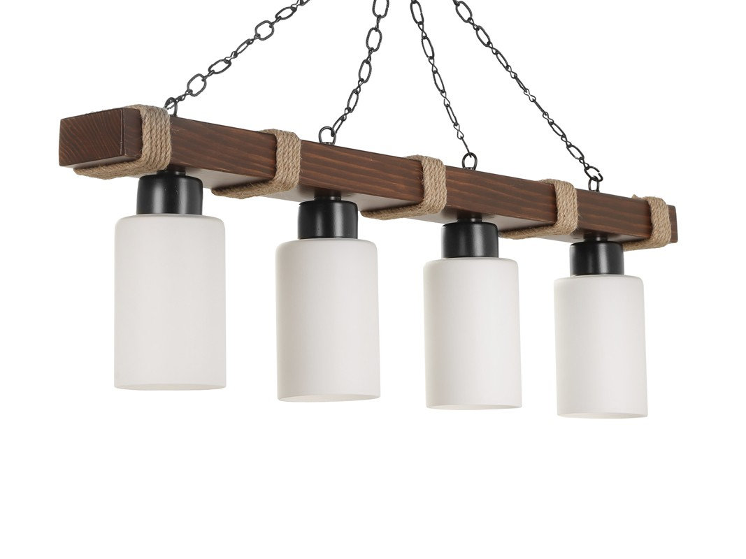 Opviq RusticoGlow Wooden Chandelier Elegance | Opviq