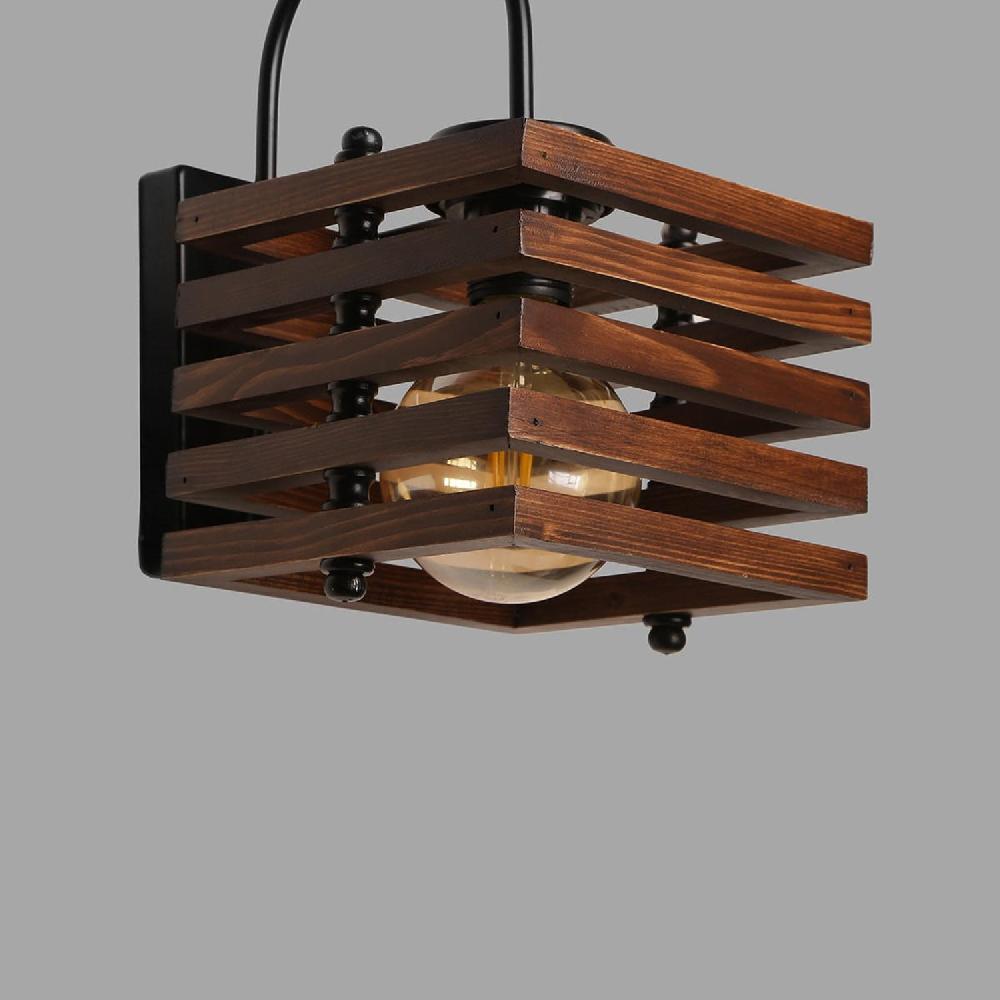 Opviq RustiGlow Aura: Modern Metal Wall Lamp | Opviq