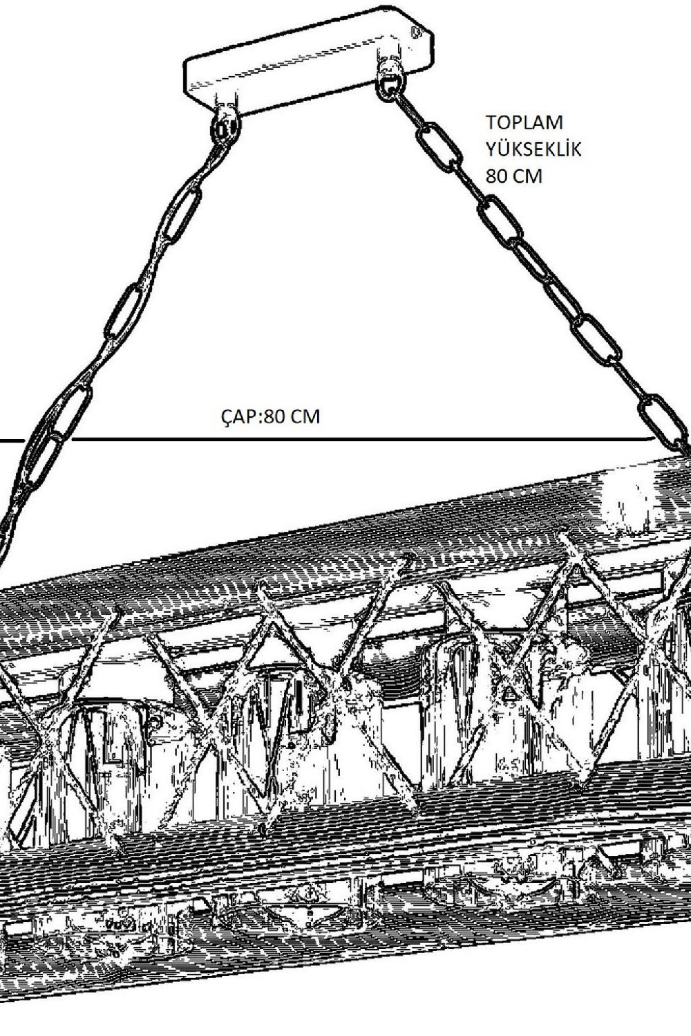 Opviq RustiLuxe Hornbeam Chandelier | Opviq