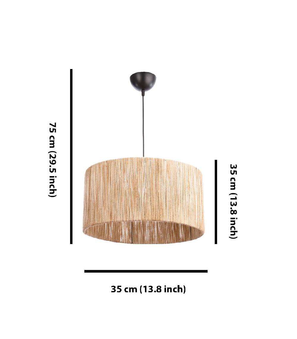 Opviq RustiLuxe JuteChime Chandelier | Opviq