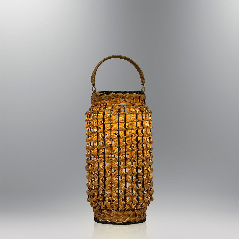 Opviq SolarLume WickerSphere Lamp | Opviq