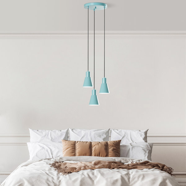 Opviq Turquoise LuminaSphere Chandelier | Opviq