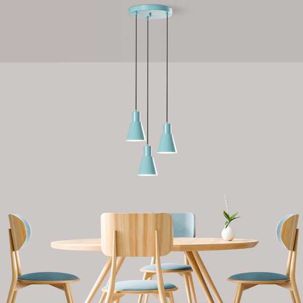 Opviq Turquoise LuminaSphere Chandelier | Opviq