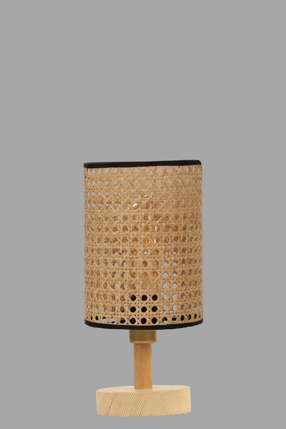 Opviq RattanGlow: Eco-Chic Table Lamp Elegance | Opviq