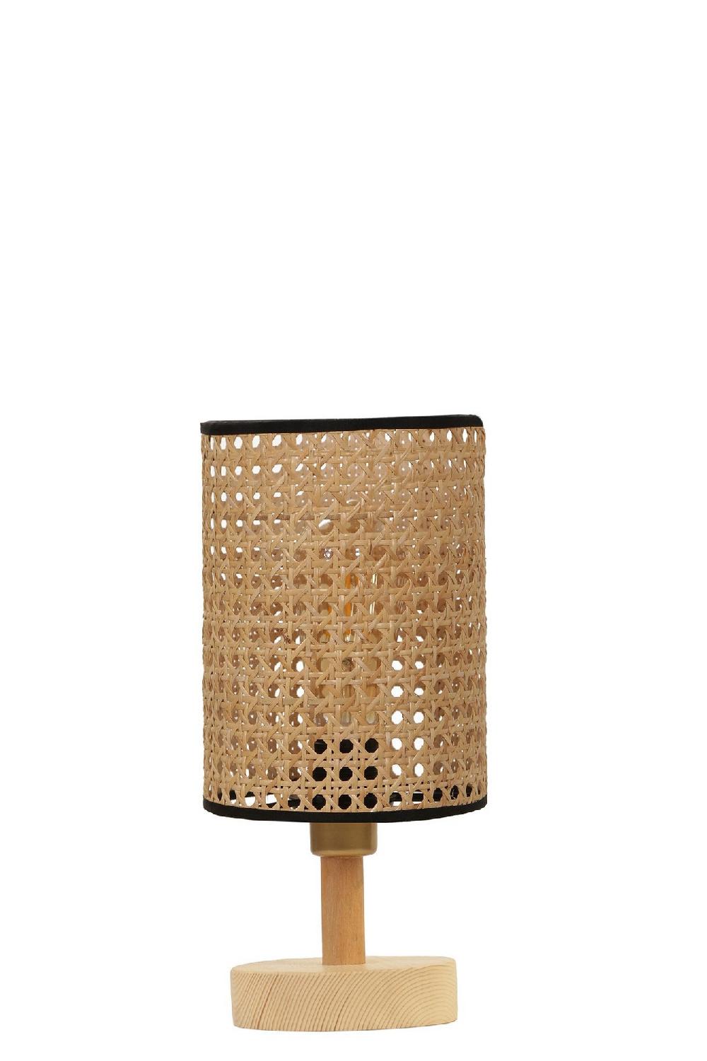 Opviq RattanGlow: Eco-Chic Table Lamp Elegance | Opviq