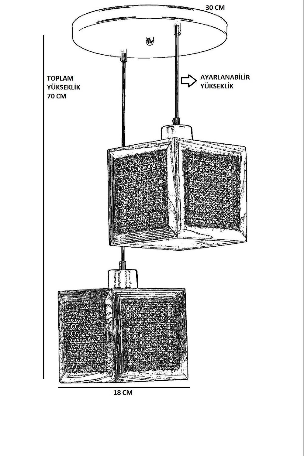 Opviq RattanLuxe Chandelier: Nature's Elegance Unleashed | Opviq
