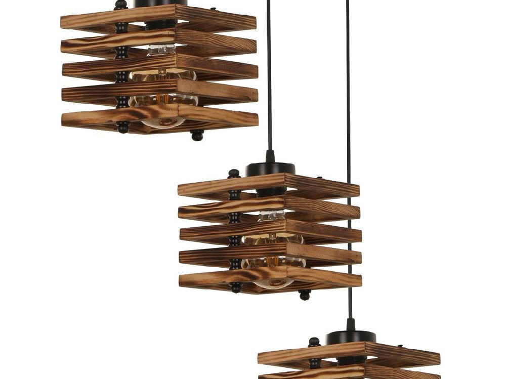 Opviq Rustic Radiance: The Timberlight Chandelier | Opviq