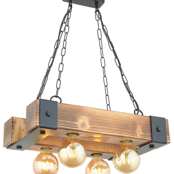 Opviq RusticAura Hornbeam Chandelier 70cm Elegance | Opviq