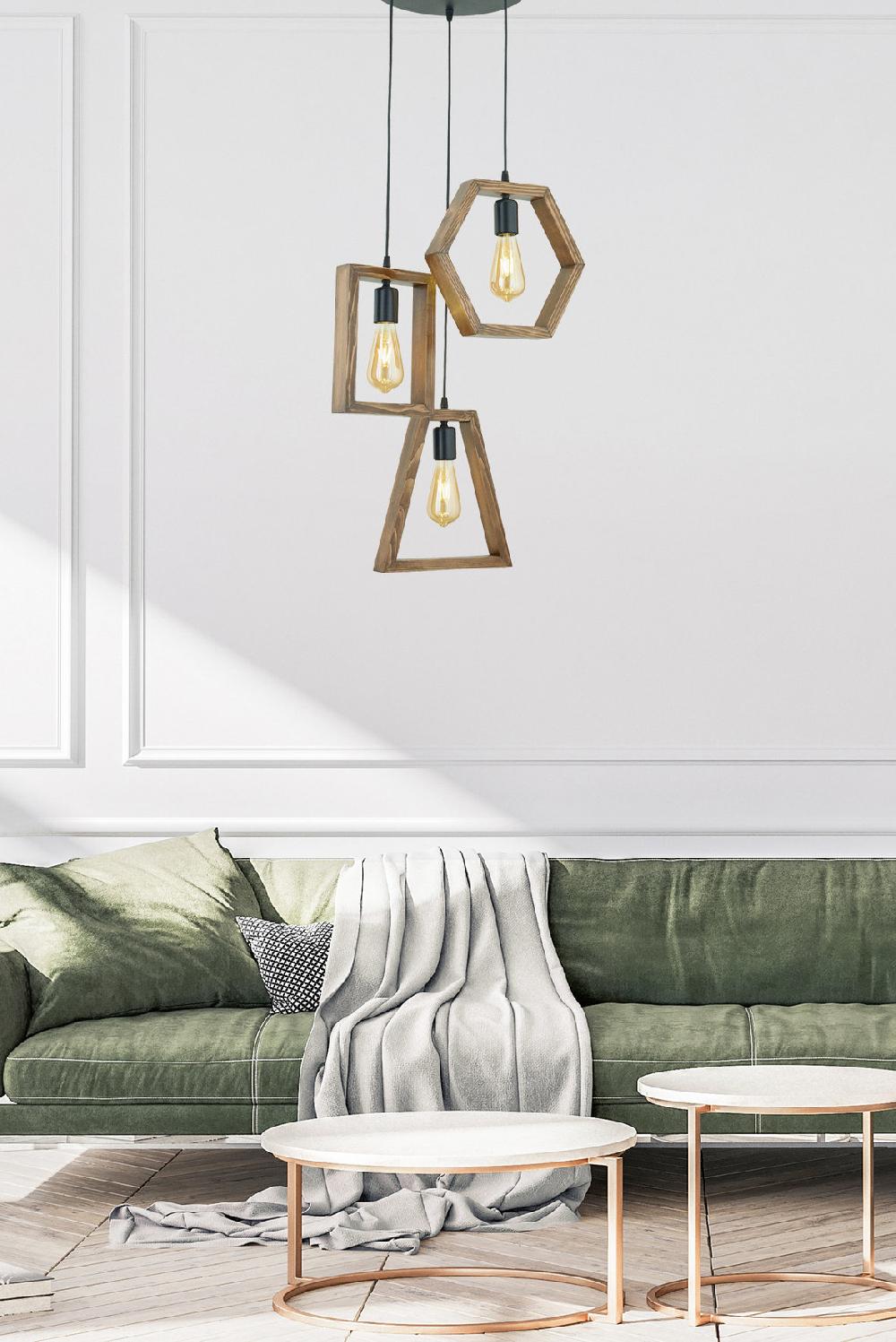 Opviq RusticAura Hornbeam Elegance Chandelier | Opviq