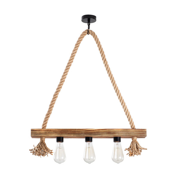 Opviq RustiLuxe Glow: Wooden Elegance Chandelier | Opviq