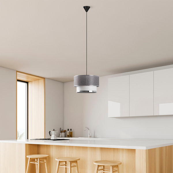 Opviq SilverGlo Elegance Chandelier 30cm Cotton Cap | Opviq