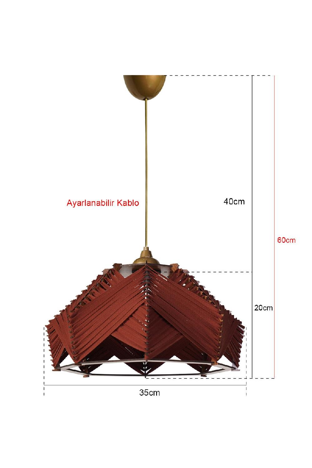 Opviq TileGlow Chandelier: Radiant Elegance In Red | Opviq