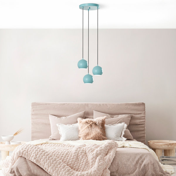 Opviq Turquoise Luminara: Radiant Elegance Chandelier | Opviq