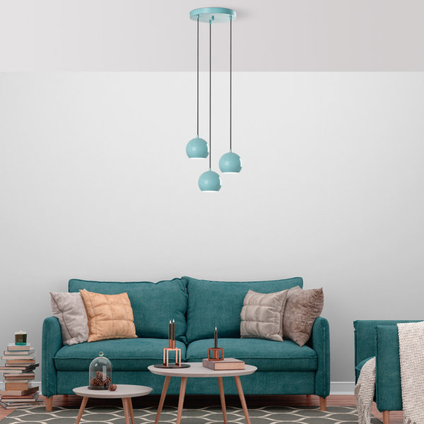 opviq Turquoise Luminara: Radiant Elegance Chandelier | Opviq