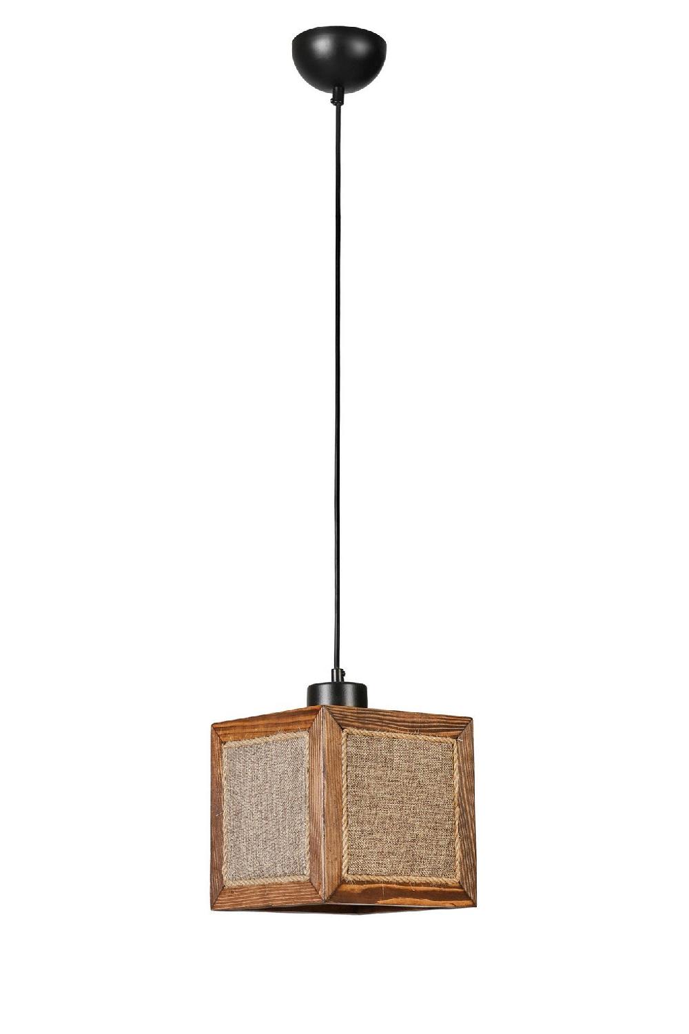 Opviq Walnut Glow Chandelier: Nature's Elegance Unleashed | Opviq