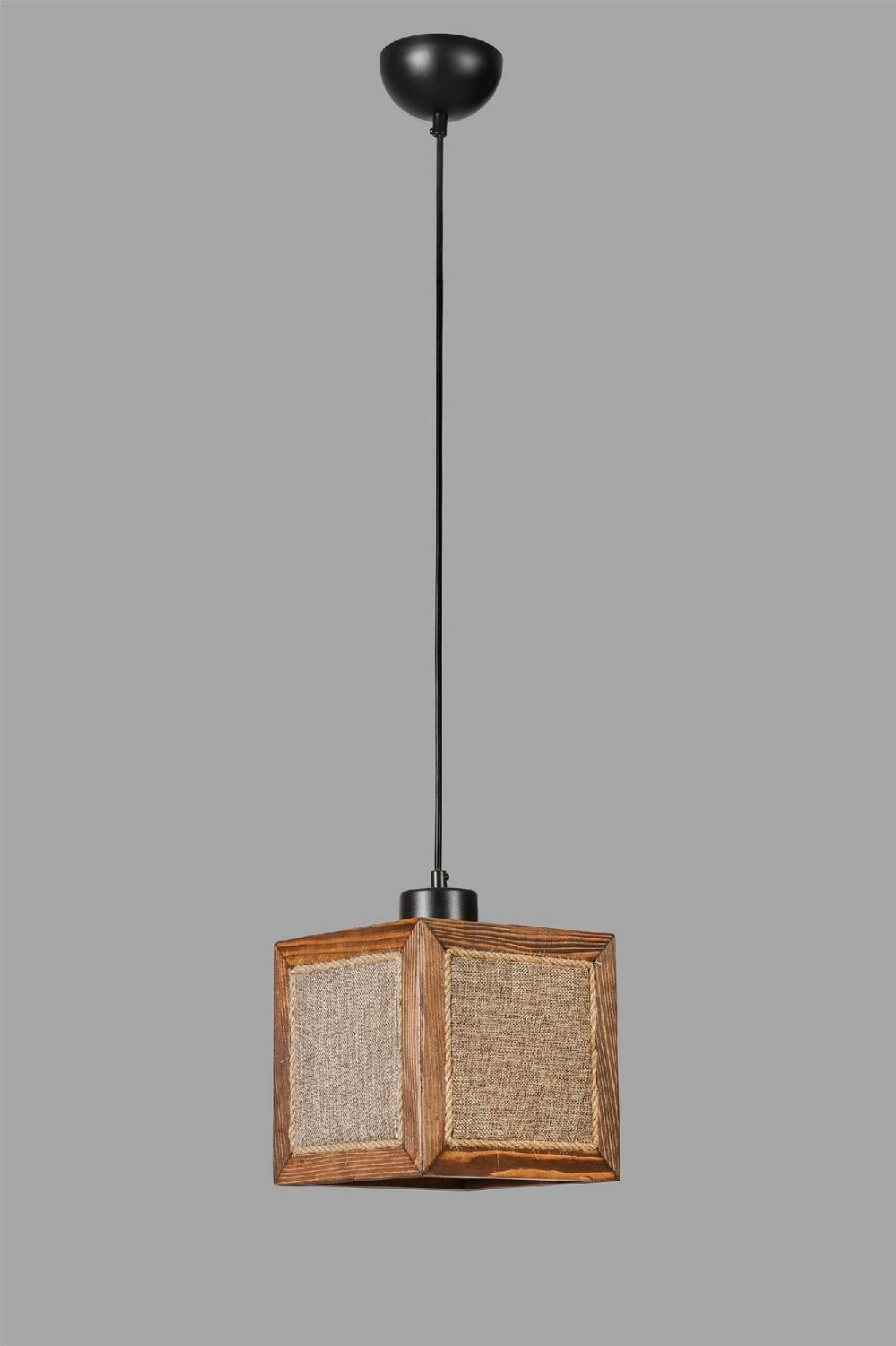 Opviq Walnut Glow Chandelier: Nature's Elegance Unleashed | Opviq