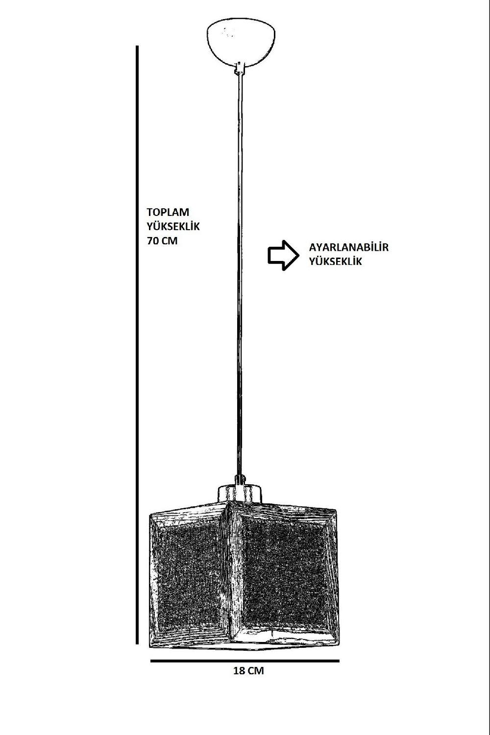 Opviq Walnut Glow Chandelier: Nature's Elegance Unleashed | Opviq