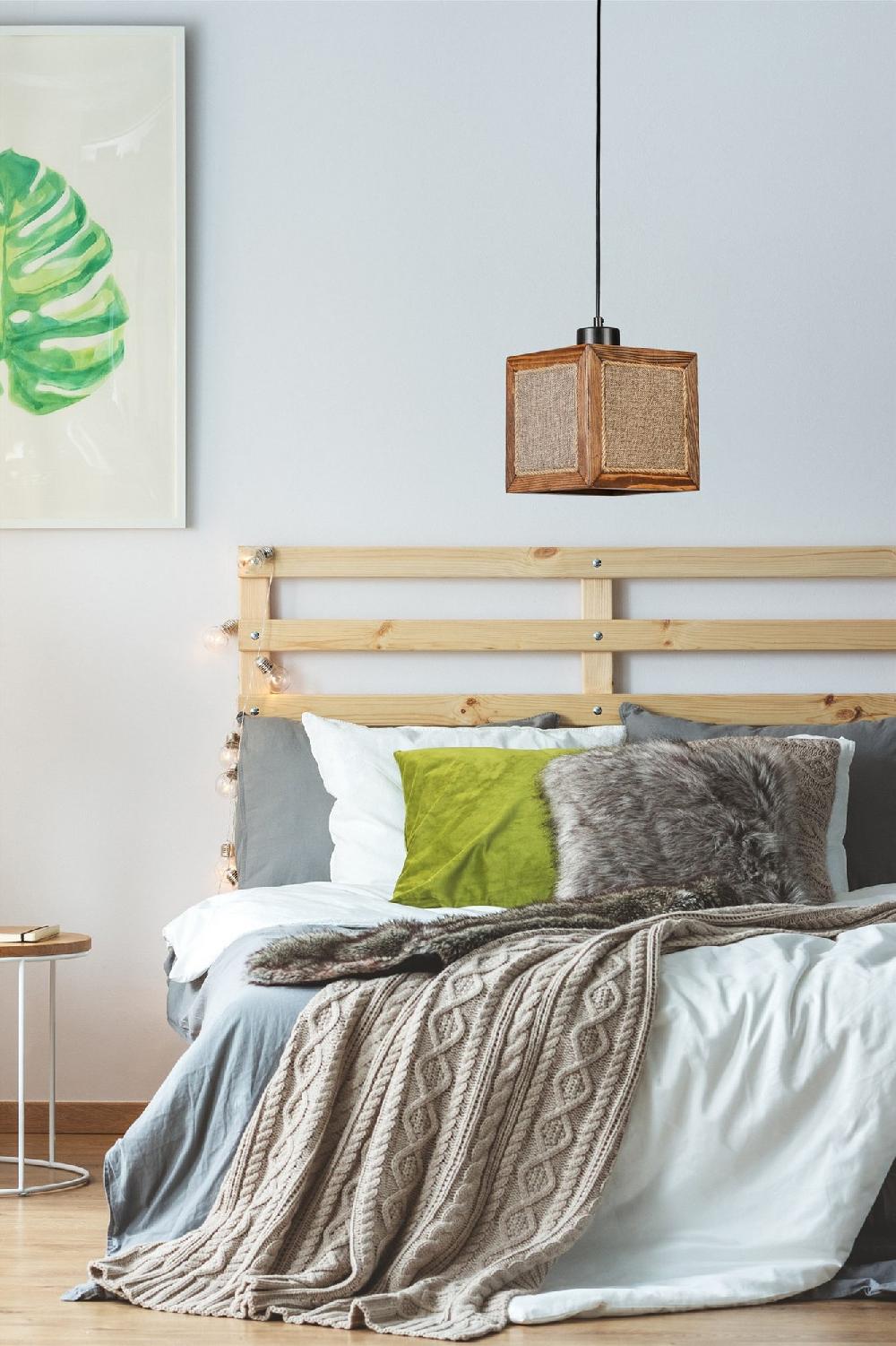 Opviq Walnut Glow Chandelier: Nature's Elegance Unleashed | Opviq