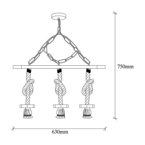 Opviq WoodCraft Lumina Chandelier: Rustic Elegance Unleashed | Opviq