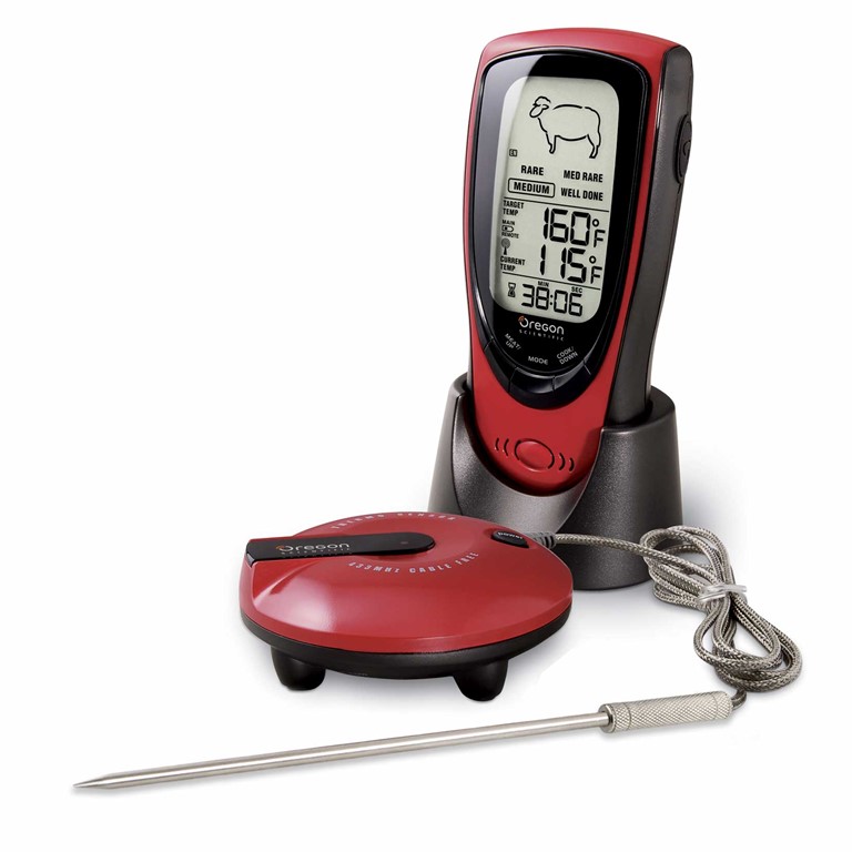 oregon scientific Oregon Scientific AW131 Grill Right Wireless Talking BBQ/Oven Thermometer
