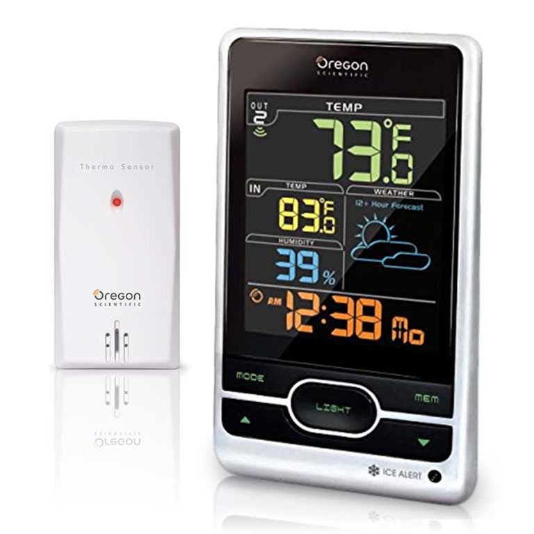 oregon scientific Oregon Scientific BAR206S / BAR206SA Wireless Weather Forecast Temperature Station - Color LCD Screen
