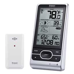 Oregon Scientific Oregon Scientific BAR208HGX Advanced Wireless Weather Station With Humidity Radio Controlled Clock And Weather Forecast