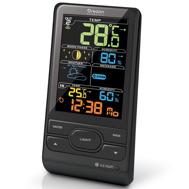 oregon scientific Oregon Scientific BAR208S-CA-OEM Color LCD Weather Station Display - Not In Retail Packaging