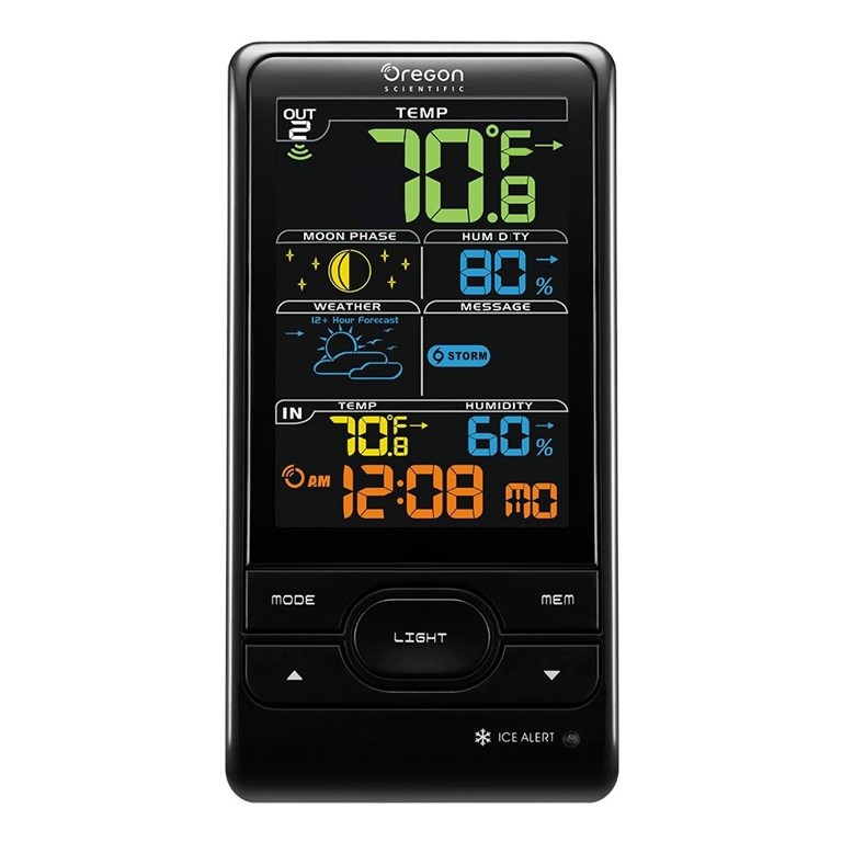 oregon scientific Oregon Scientific BAR208SX-CA-OEM Color LCD Display Console - Not In Retail Packaging