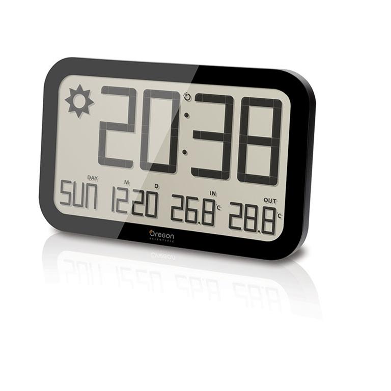 oregon scientific Oregon Scientific JW108A-BK Jumbo Weather Wall Clock - Black