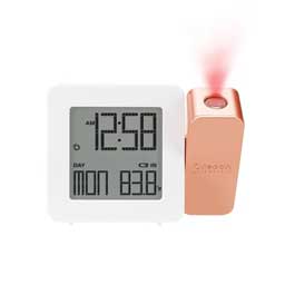 Oregon Scientific Oregon Scientific RM338PA-RG PROJI Projection Clock With Dual Alarm - Rose Gold