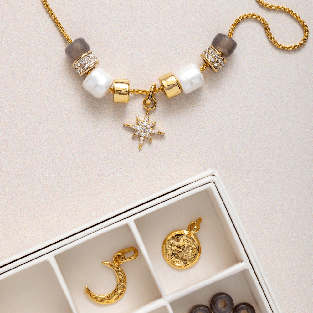 Orelia Create Your Own - Celestial Charm Chain Necklace