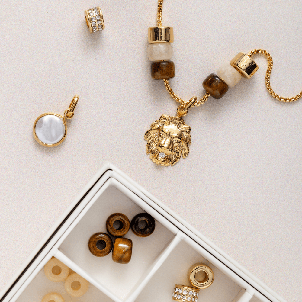 Orelia Create Your Own - Eclectic Charm Chain Necklace