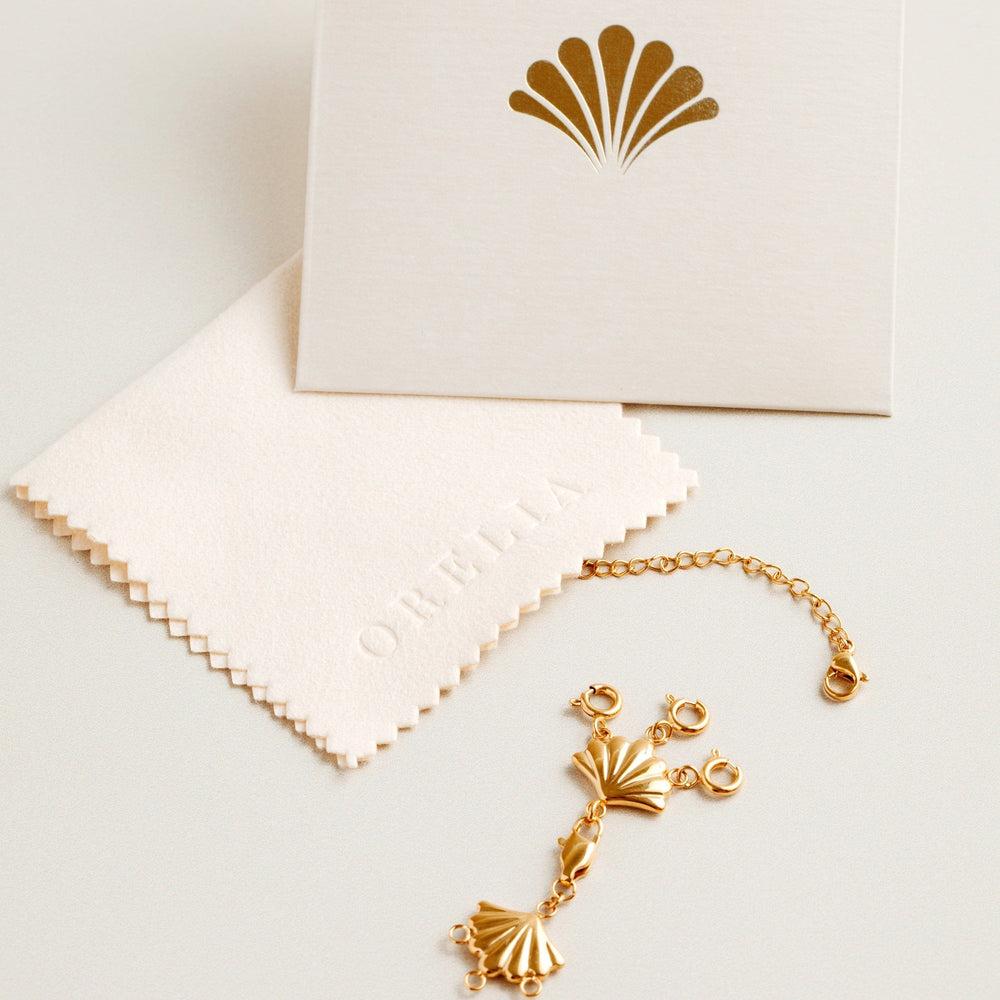 orelia Necklace Separator & Necklace Extender Kit - Gold