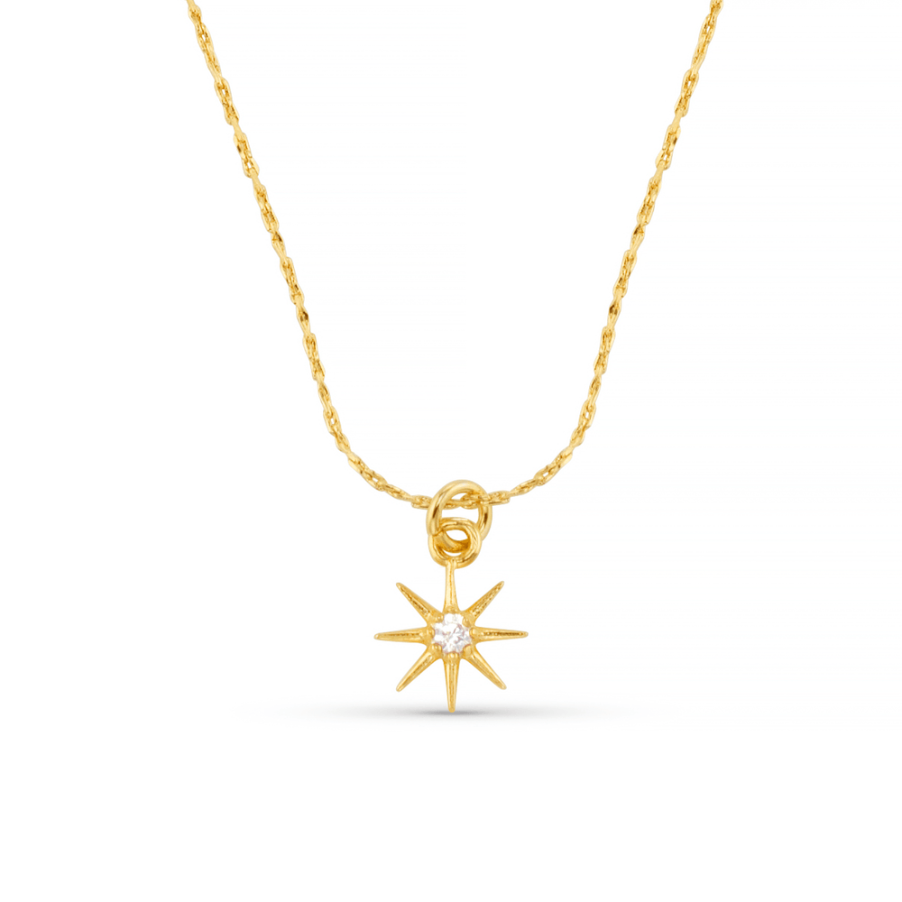 orelia April Birthstone Crystal Necklace